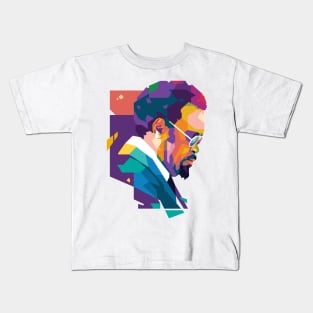 Eldridge Cleaver Popart Kids T-Shirt